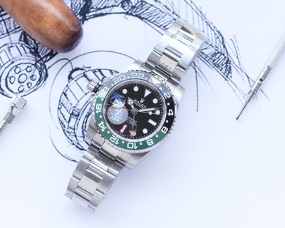 F Factory ROLEX GMT 316L Steel Automatic Movement 40*12MM Watch
